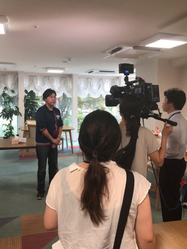 北海道テレビ「イチオシ！」にて「うるおい川の音」での熱中症対策が紹介されました